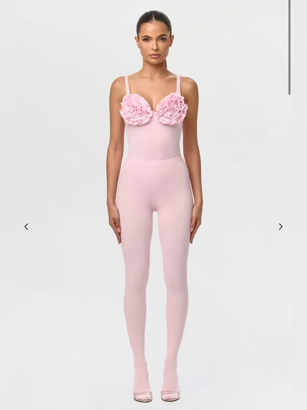 Naked Wardrobe Naked Closed Toe Legging Cotton Candy